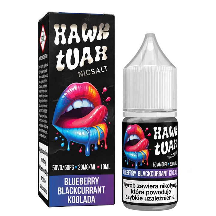 Hawk Tuah NicSalt — Blueberry • Blackcurrant • Koolada