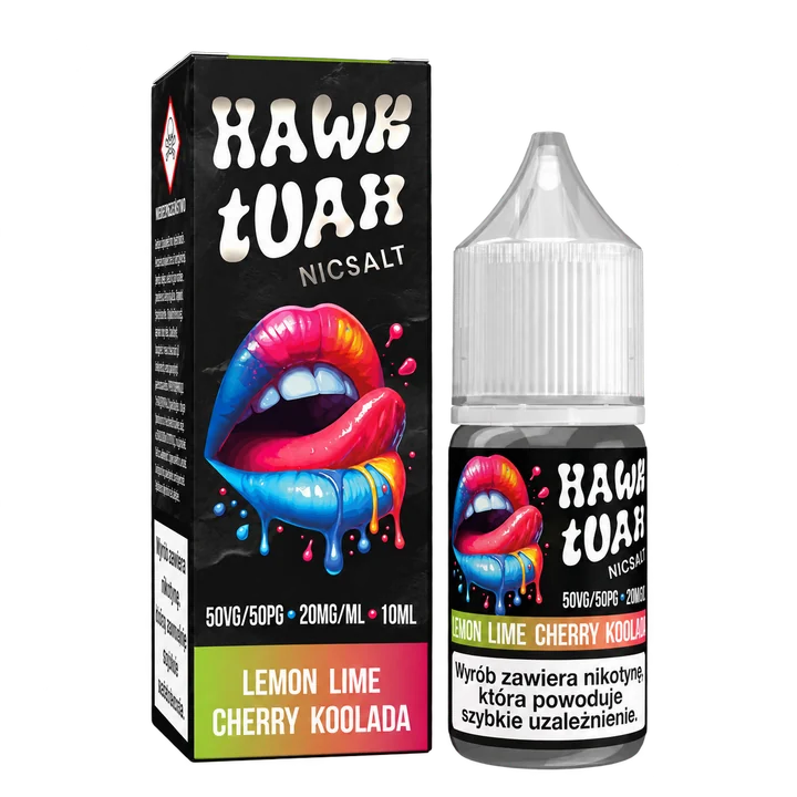 Hawk Tuah NicSalt — Lemon • Lime • Cherry • Koolada