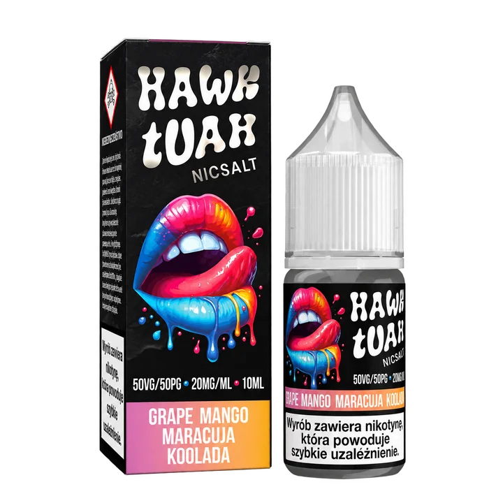 Hawk Tuah NicSalt — Grape • Mango • Maracuja • Koolada