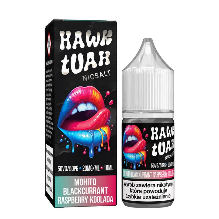 Hawk Tuah NicSalt — Mohito • Blackcurrant • Raspberry • Koolada