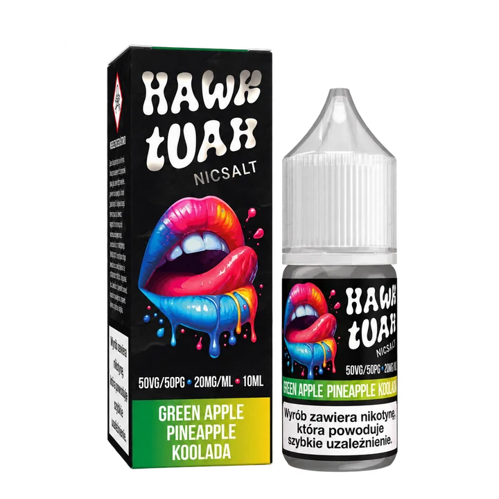 Hawk Tuah NicSalt — Green Apple • Pineapple • Koolada