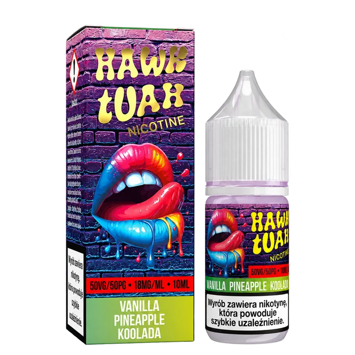 Hawk Tuah Nicotine — Vanilla • Pineapple • Koolada