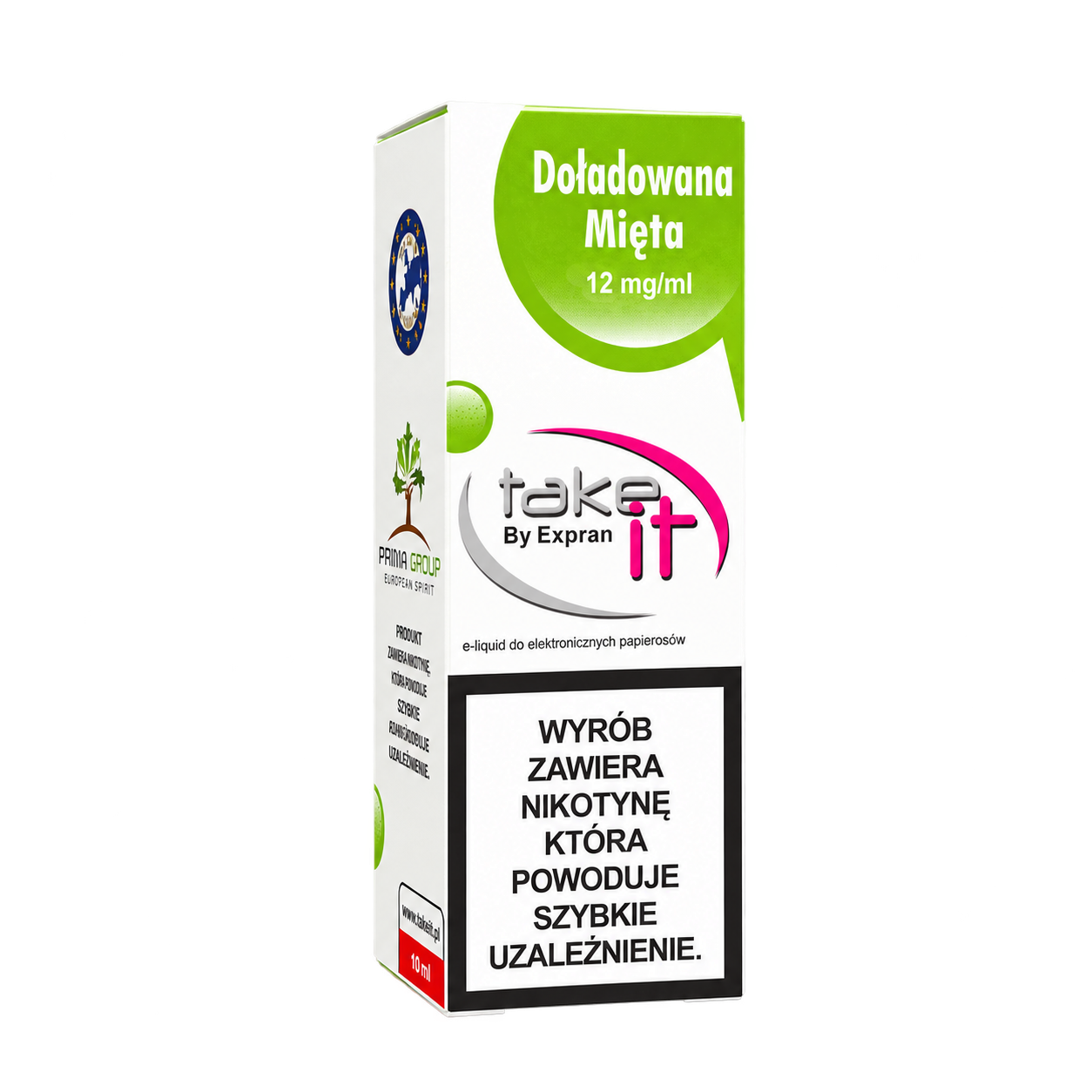 TAKE IT — DOŁADOWANA MIĘTA — 12 mg/ml