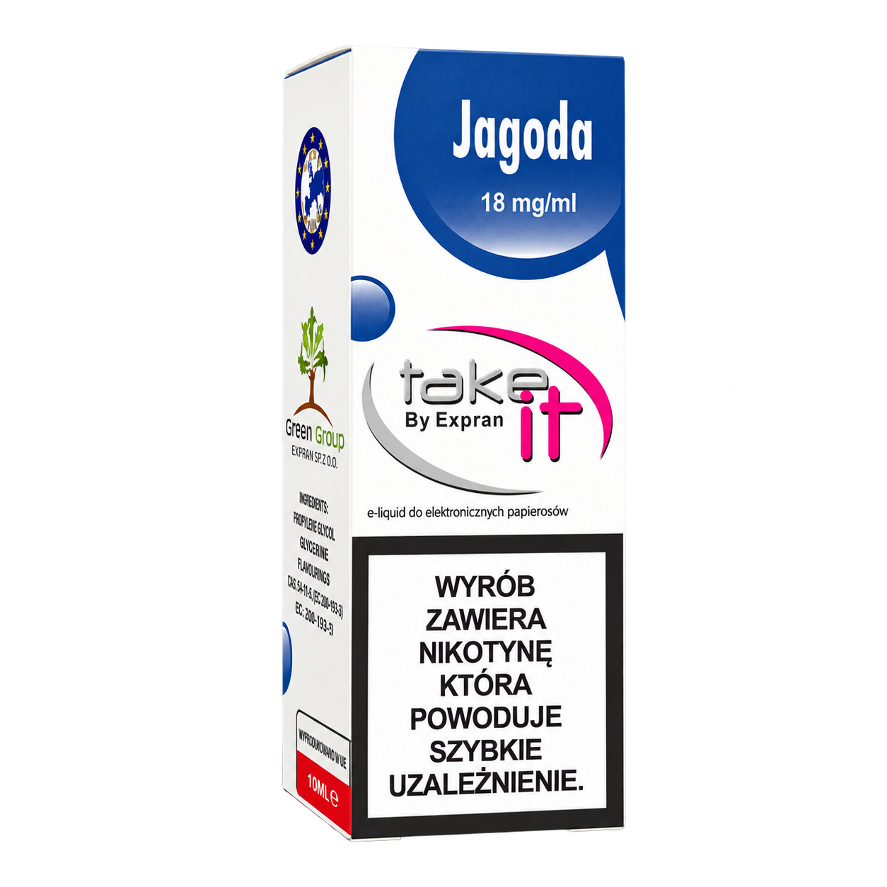 TAKE IT — JAGODA — 18 mg/ml