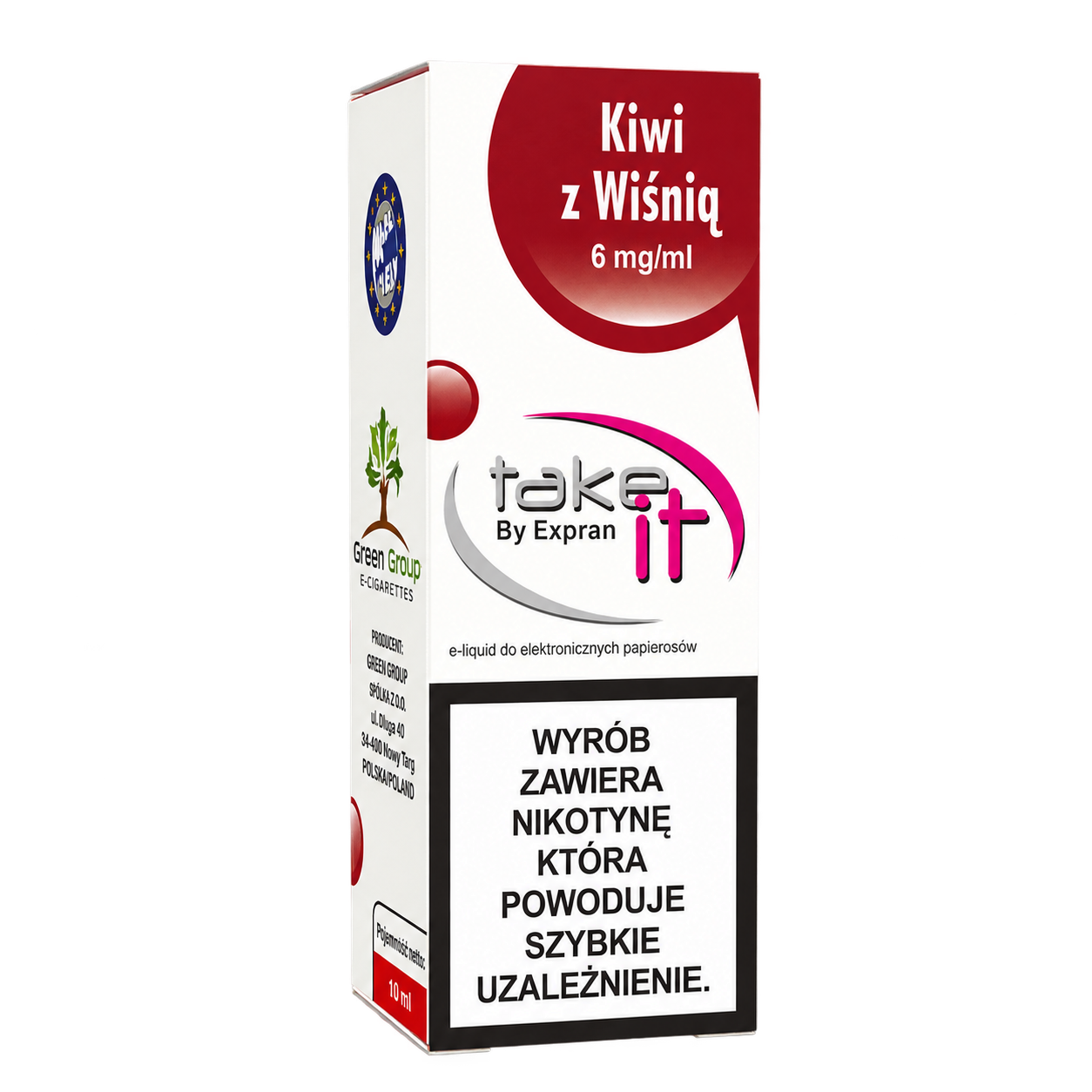 TAKE IT — KIWI Z WIŚNIĄ — 6 mg/ml