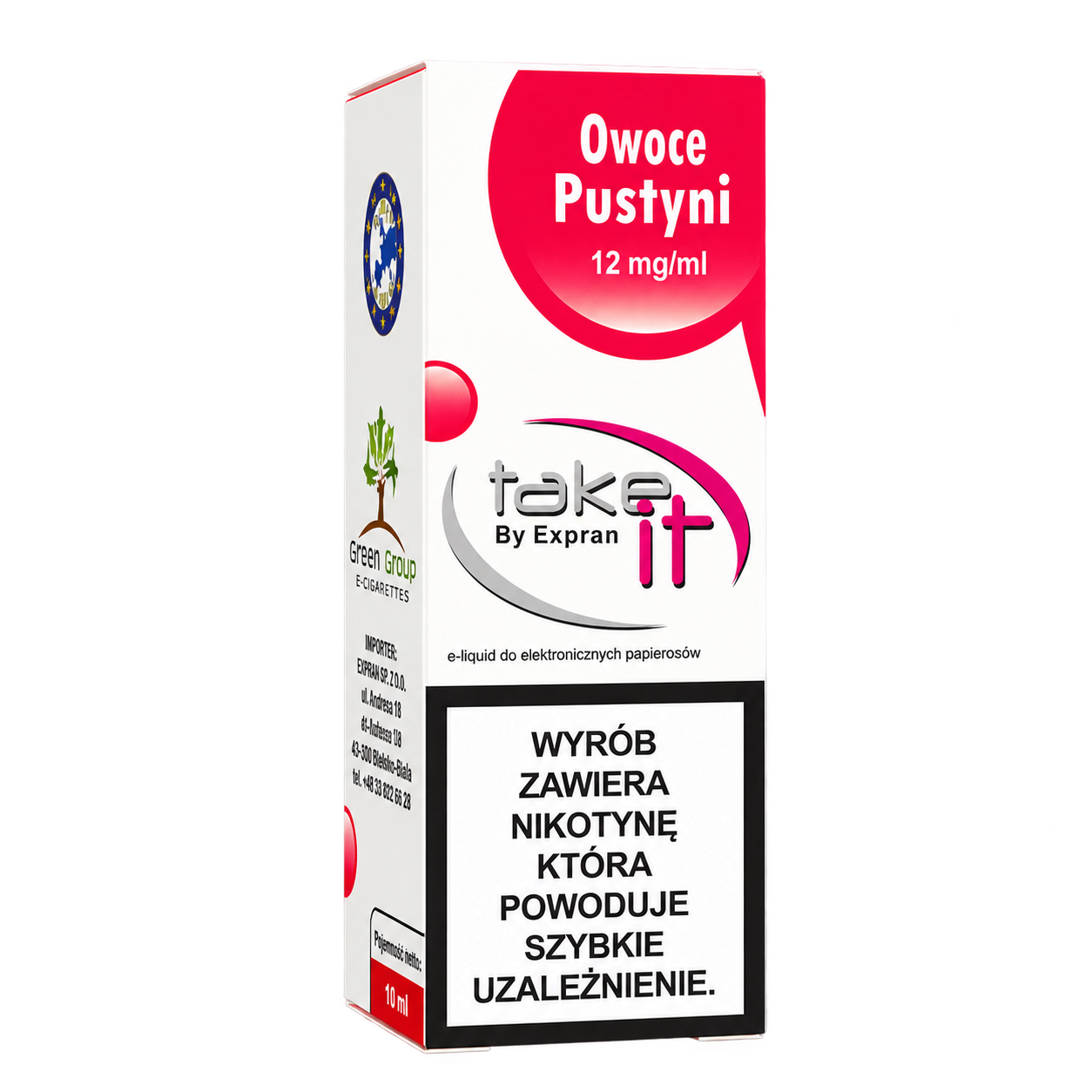 TAKE IT — OWOCE PUSTYNI — 12 mg/ml