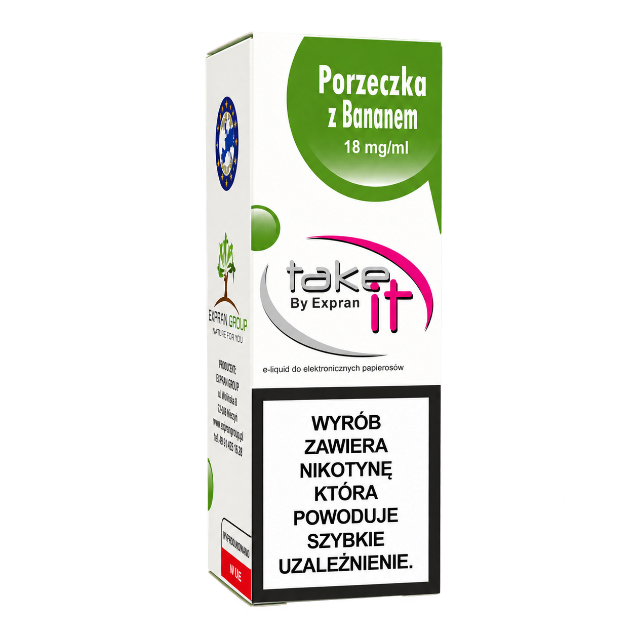 TAKE IT — PORZECZKA Z BANANEM — 18 mg/ml
