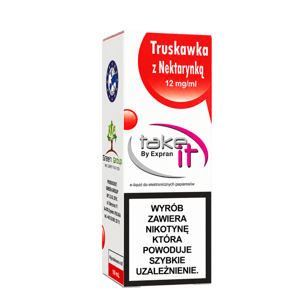 TAKE IT — TRUSKAWKA Z NEKTARYNKĄ — 12 mg/ml