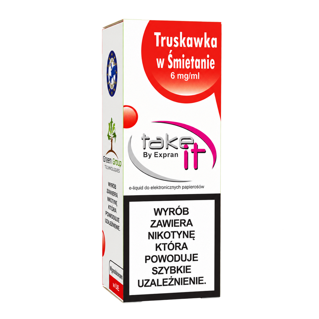 TAKE IT — TRUSKAWKA W ŚMIETANIE — 6 mg/ml
