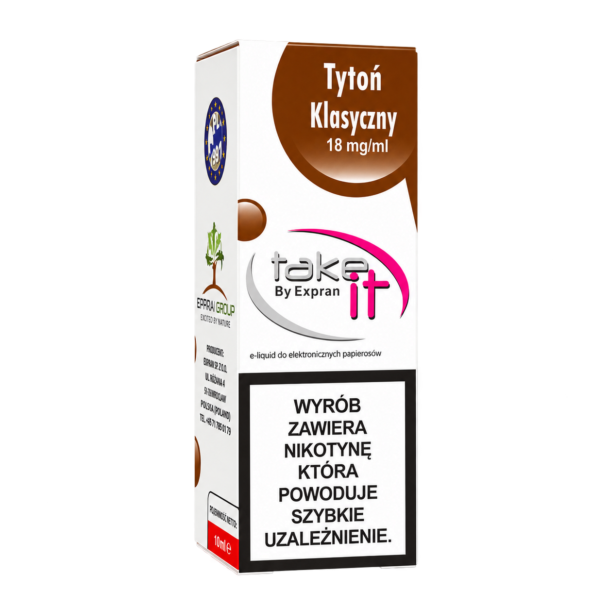 TAKE IT — TYTOŃ KLASYCZNY — 18 mg/ml