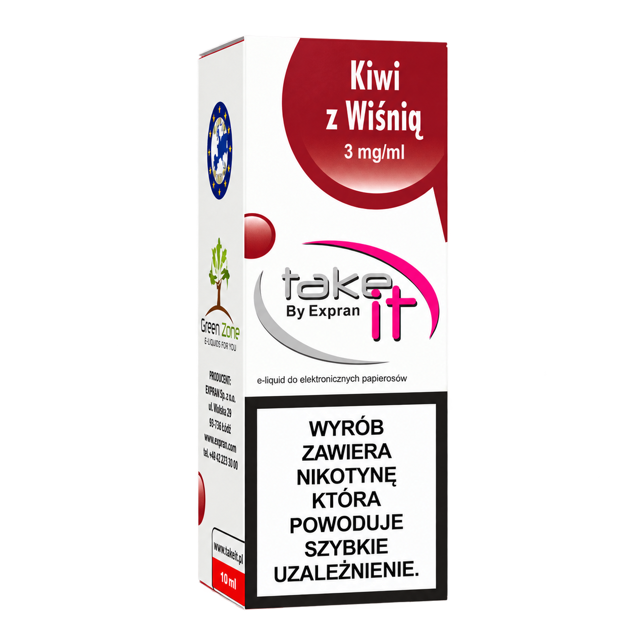 TAKE IT — KIWI Z WIŚNIĄ — 3 mg/ml