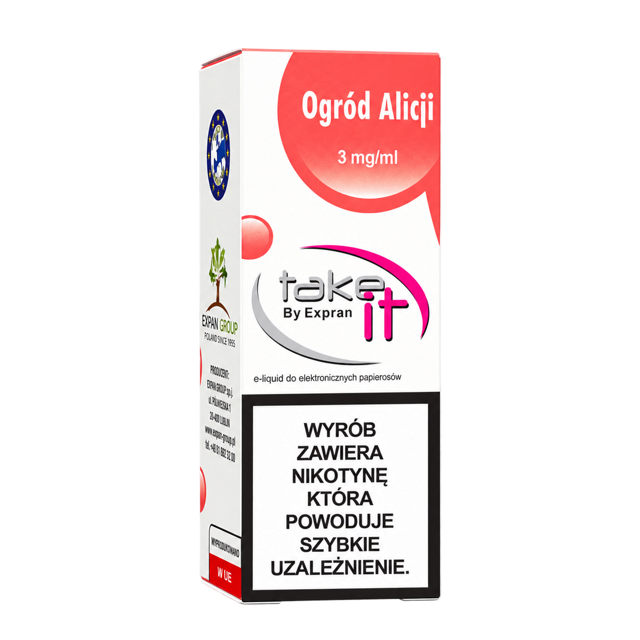 TAKE IT — OGRÓD ALICJI — 3 mg/ml