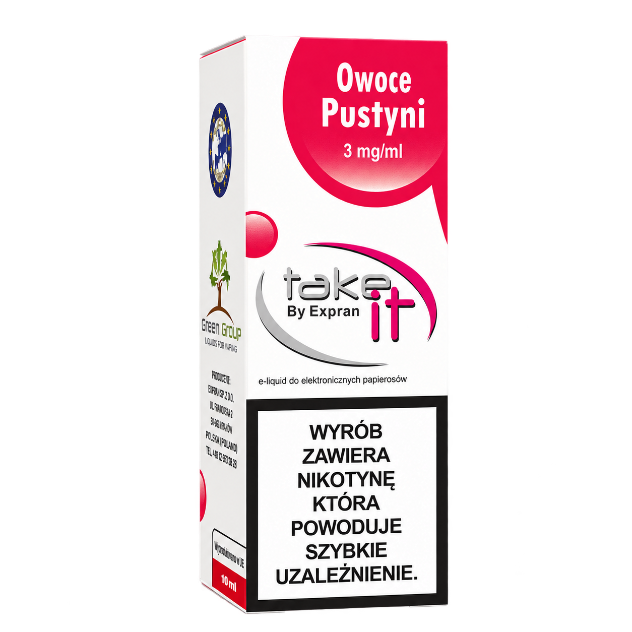 TAKE IT — OWOCE PUSTYNI — 3 mg/ml