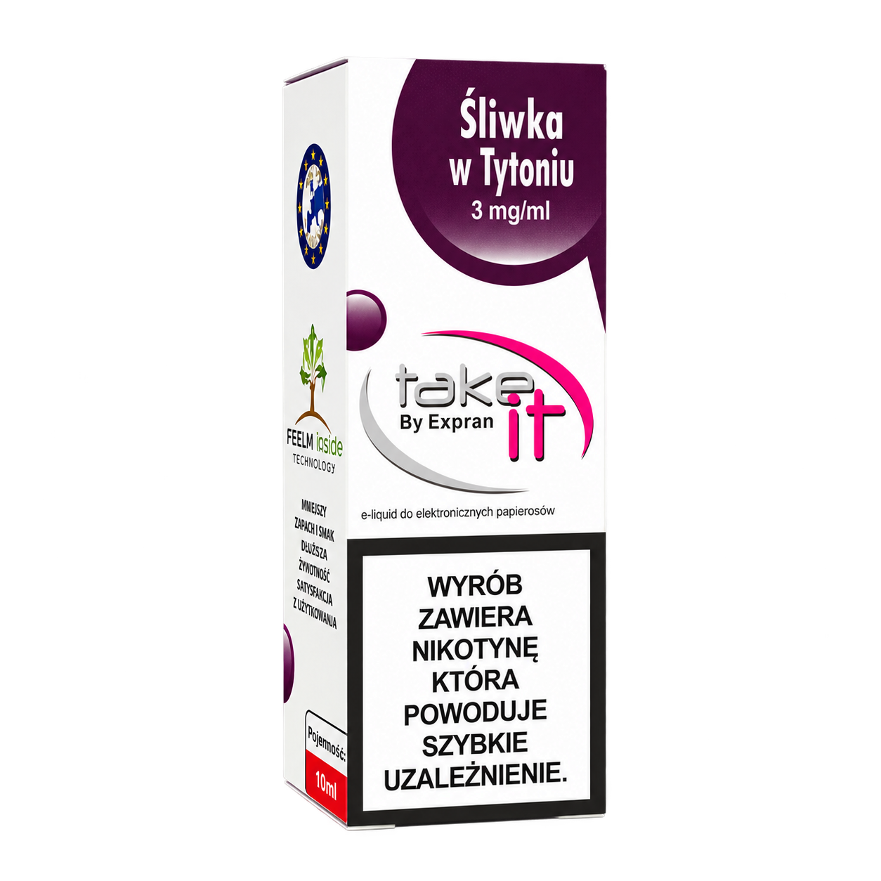 TAKE IT — ŚLIWKA W TYTONIU — 3 mg/ml
