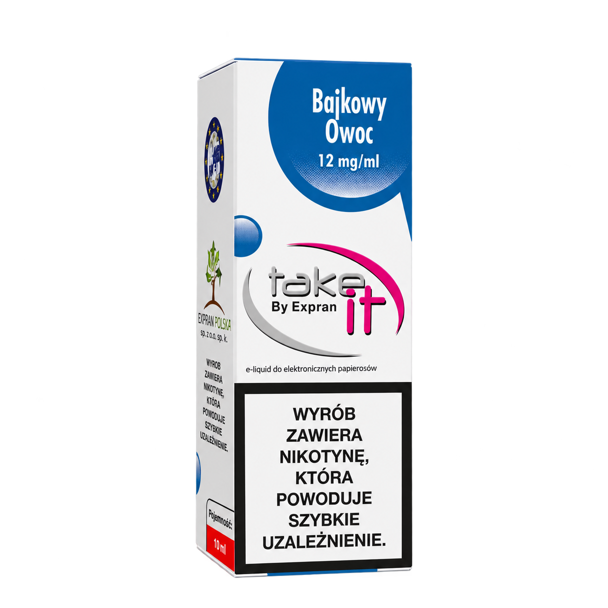TAKE IT — BAJKOWY OWOC — 12 mg/ml