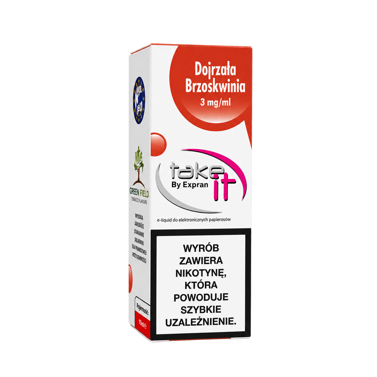 TAKE IT — DOJRZAŁA BRZOSKWINIA — 3 mg/ml