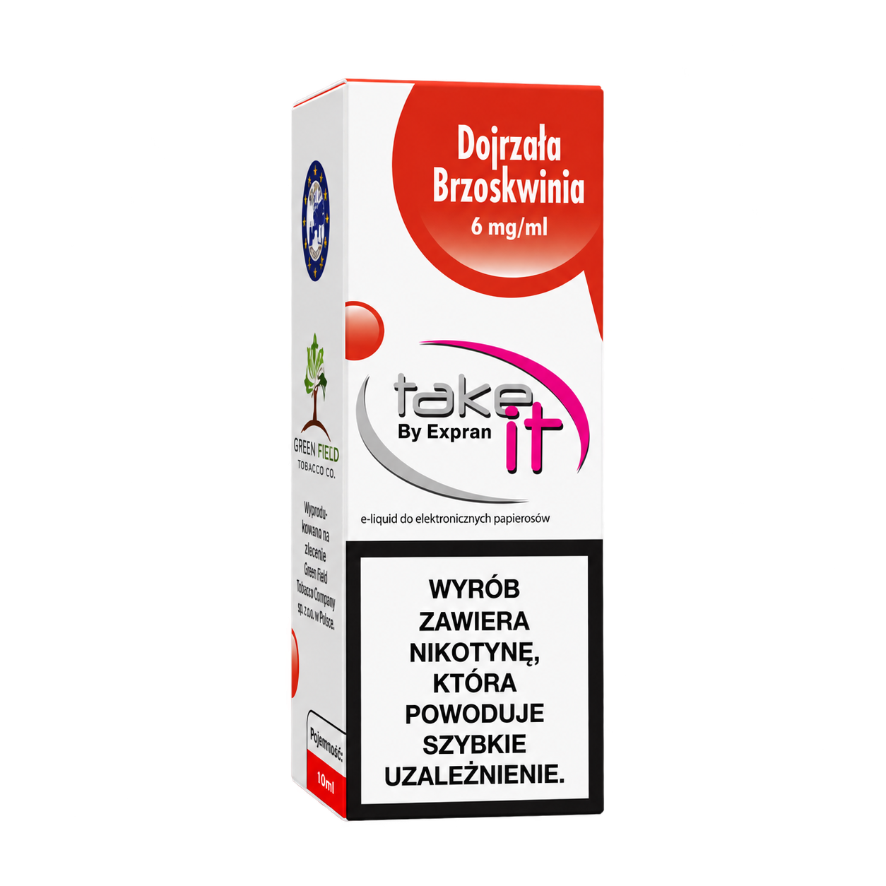 TAKE IT — DOJRZAŁA BRZOSKWINIA — 6 mg/ml