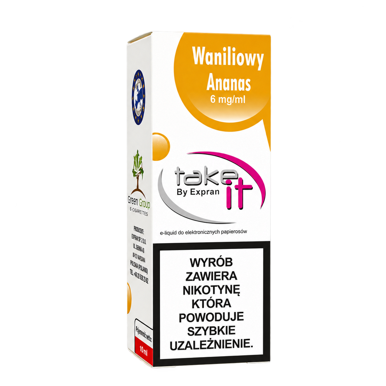 TAKE IT — WANILIOWY ANANAS — 6 mg/ml