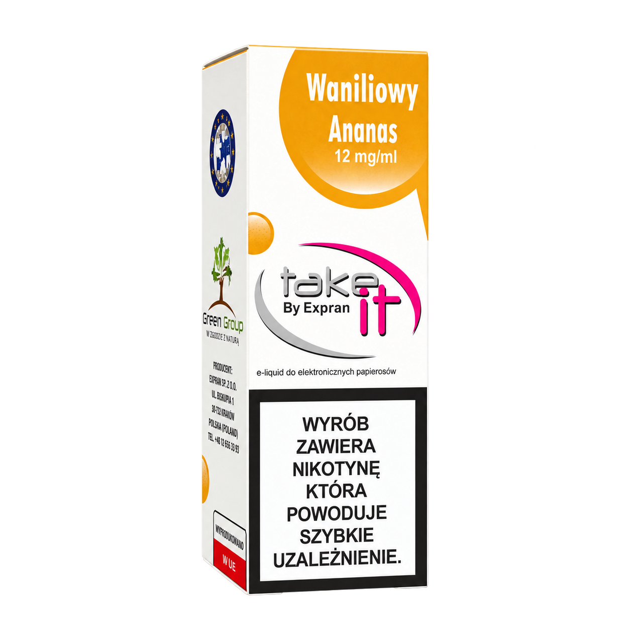 TAKE IT — WANILIOWY ANANAS — 12 mg/ml