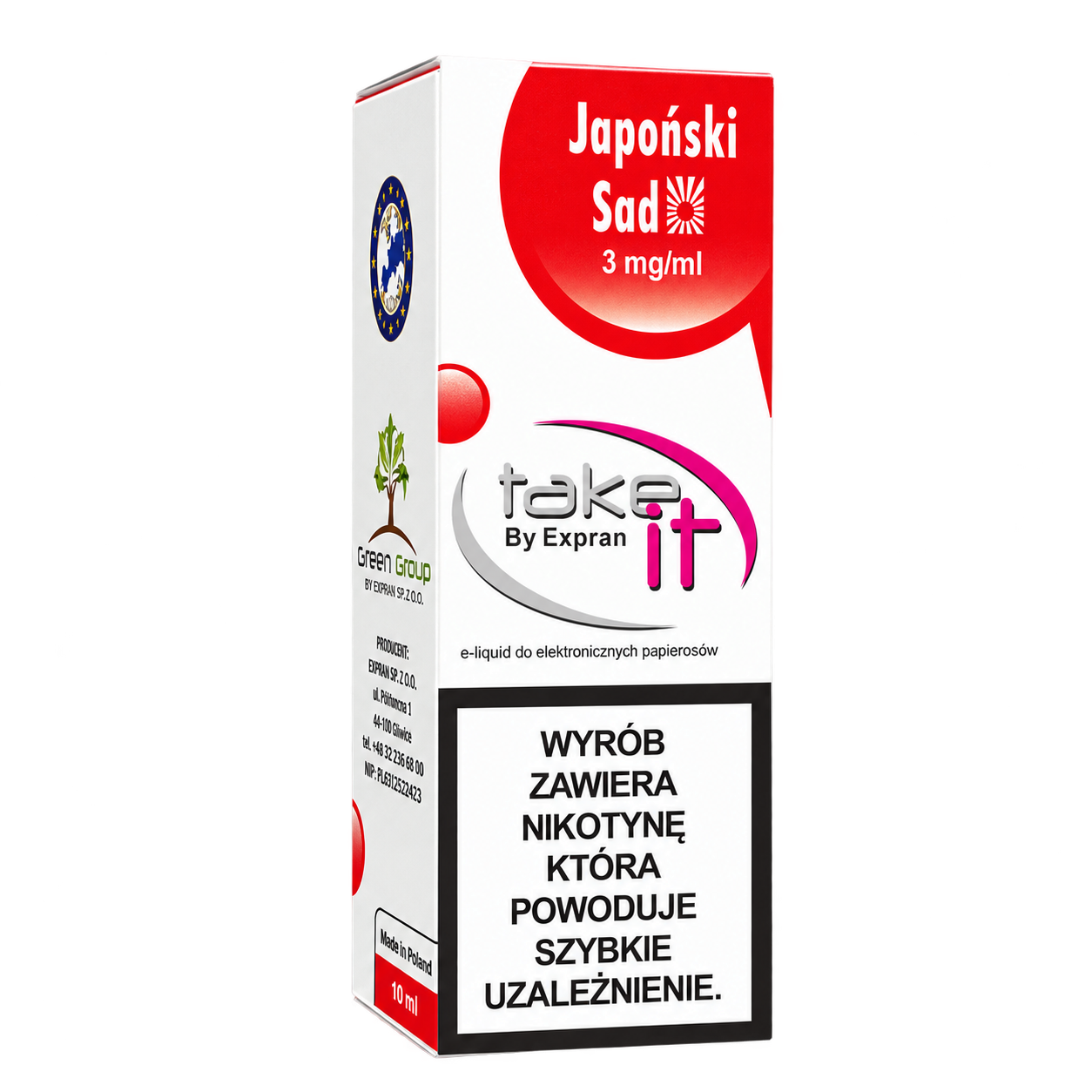 TAKE IT — JAPOŃSKI SAD — 3 mg/ml