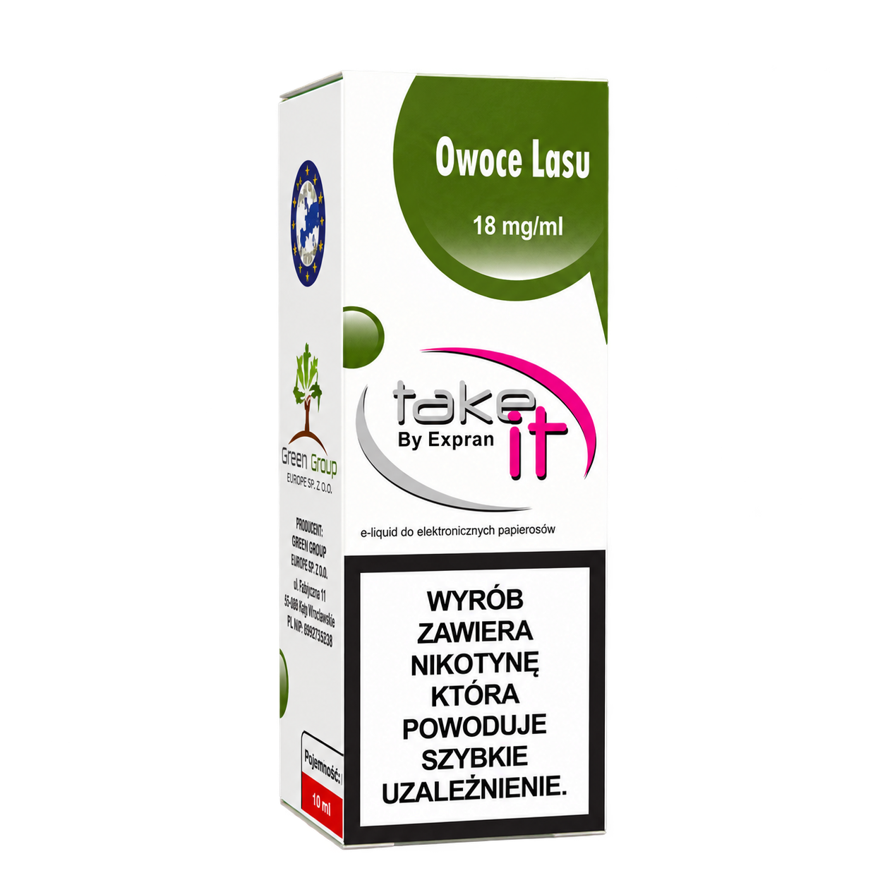 TAKE IT — OWOCE LASU — 18 mg/ml