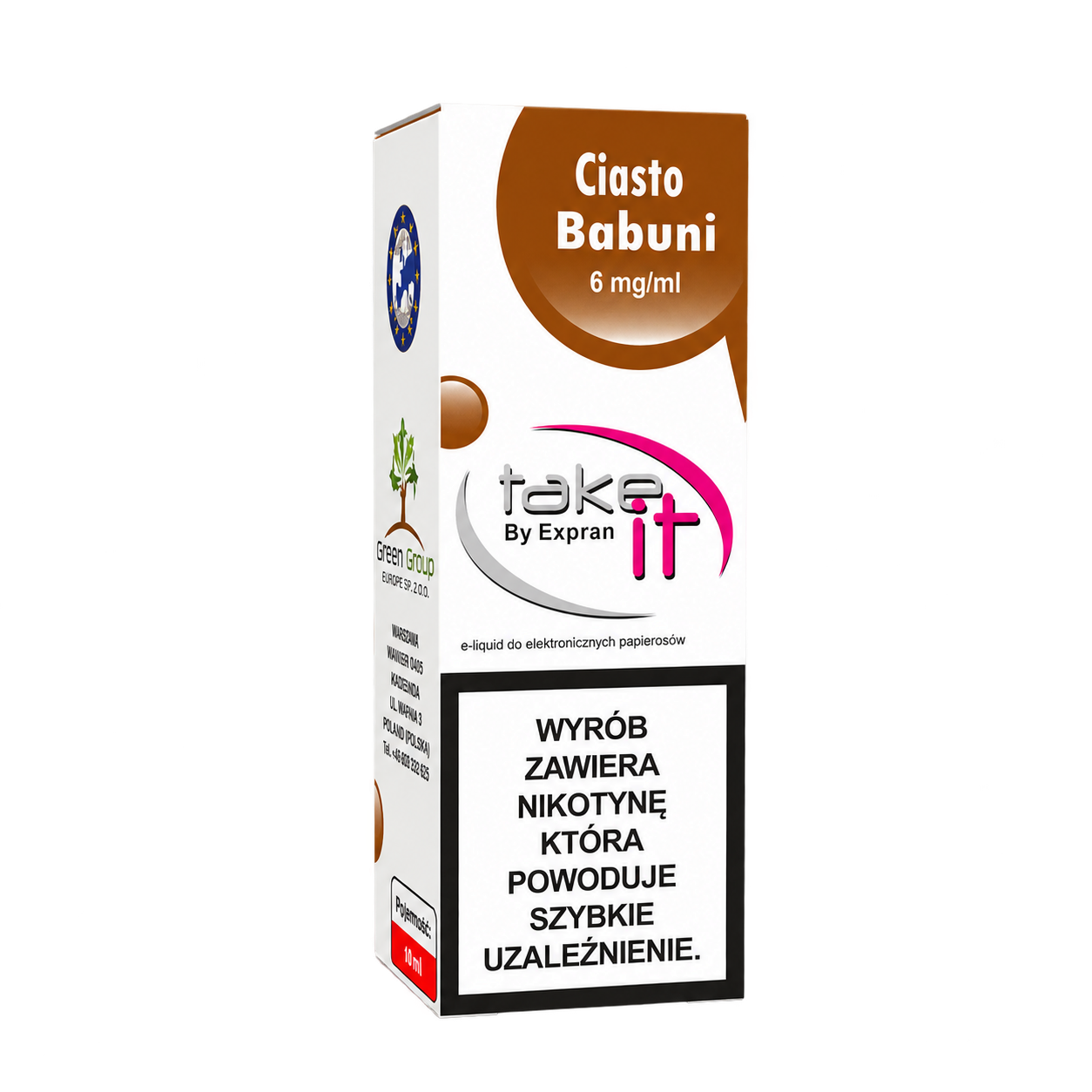 TAKE IT — CIASTO BABUNI — 6 mg/ml