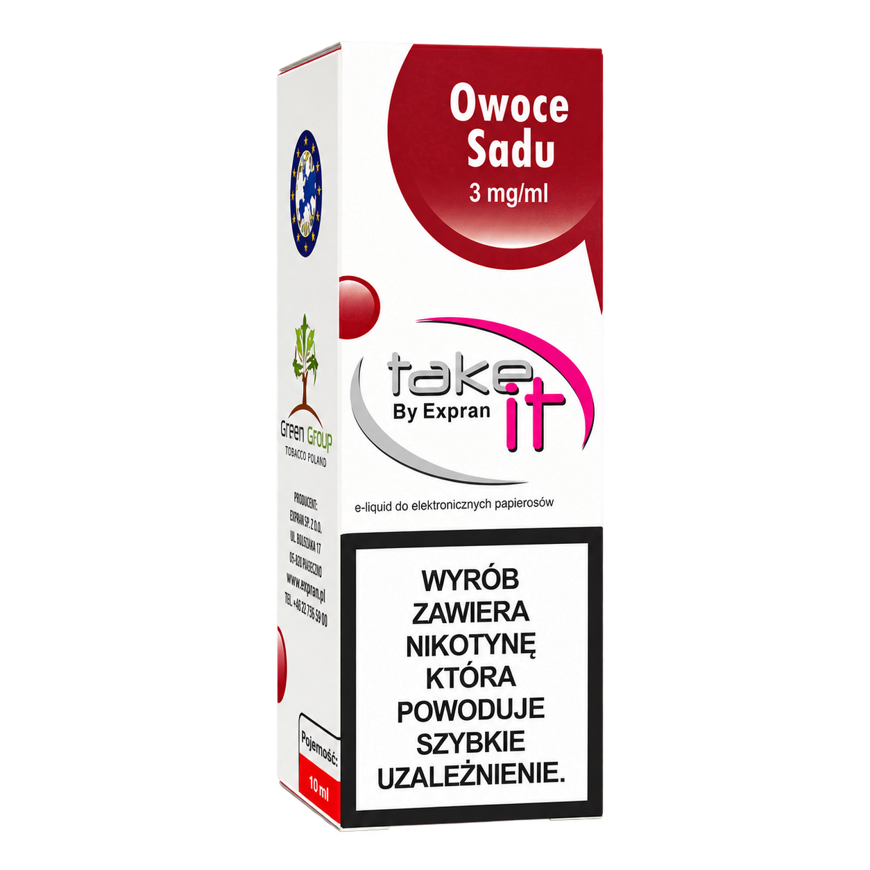 TAKE IT — OWOCE SADU — 3 mg/ml