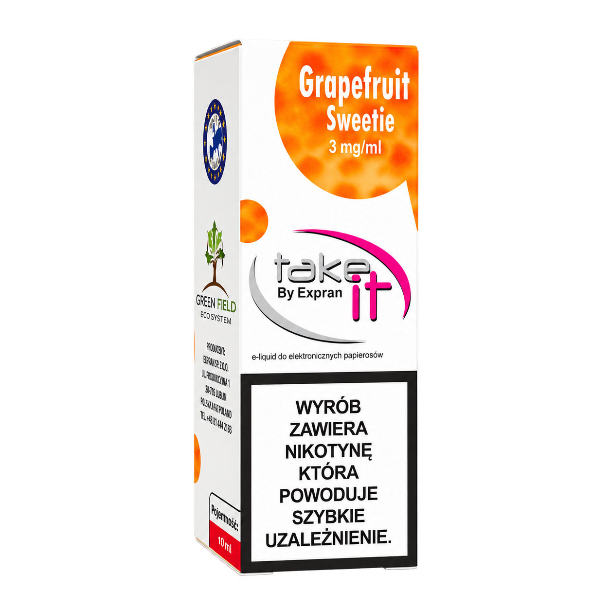 TAKE IT — GRAPEFRUIT SWEETIE — 3 mg/ml