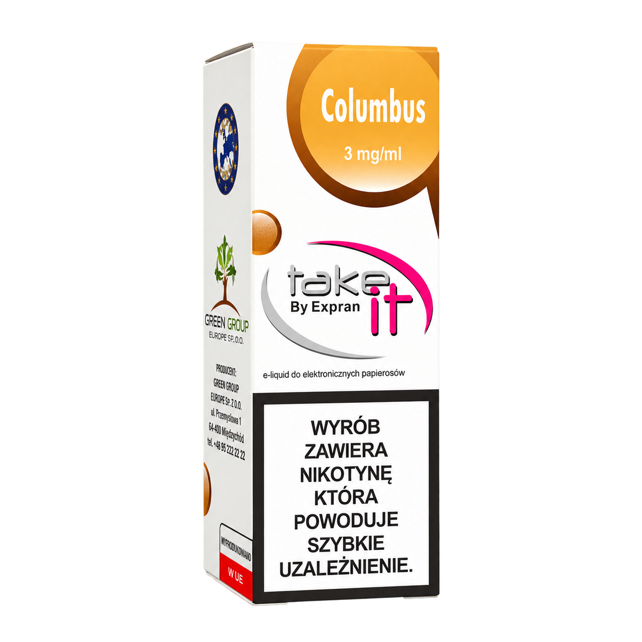 TAKE IT — COLUMBUS — 3 mg/ml