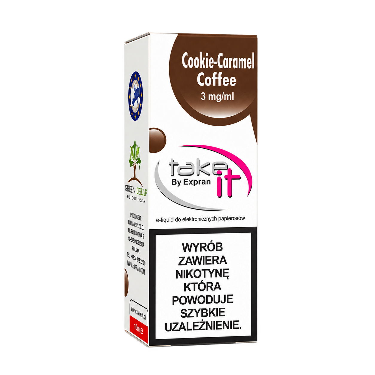 TAKE IT — COOKIE • CARAMEL • COFFEE — 3 mg/ml