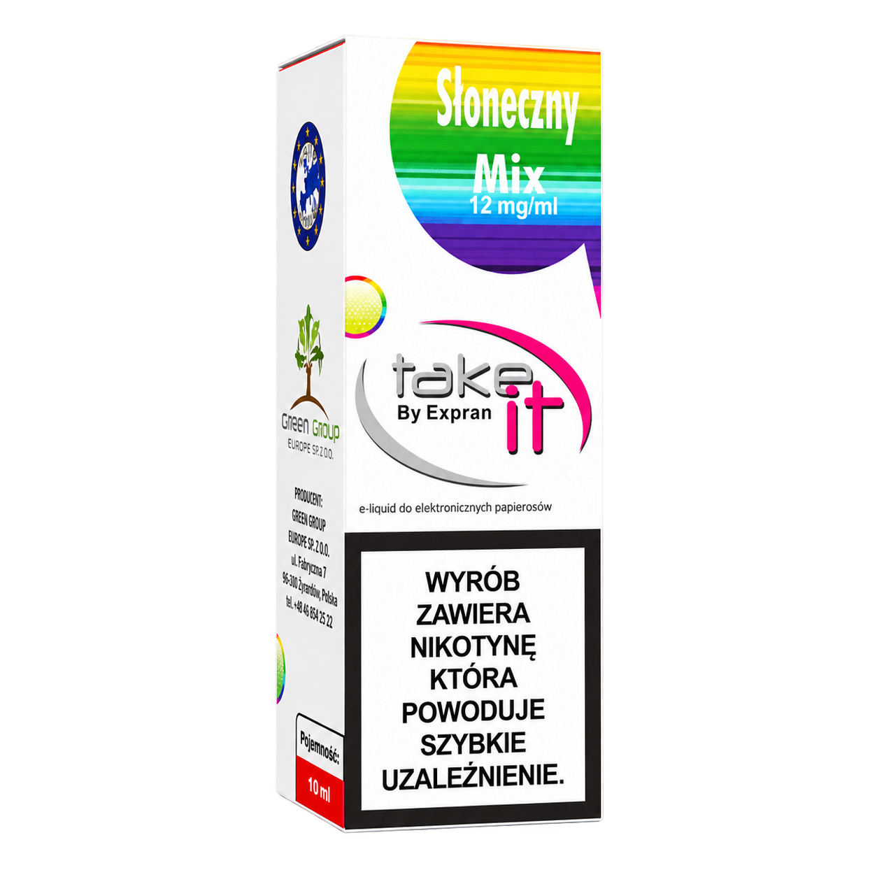 TAKE IT — SŁONECZNY MIX — 12 mg/ml